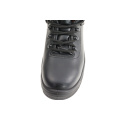 smooth cow leather construction safety shoes